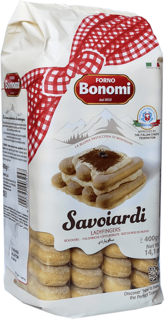 Бишкоти Bonomi за тирамису 400 г в опаковка