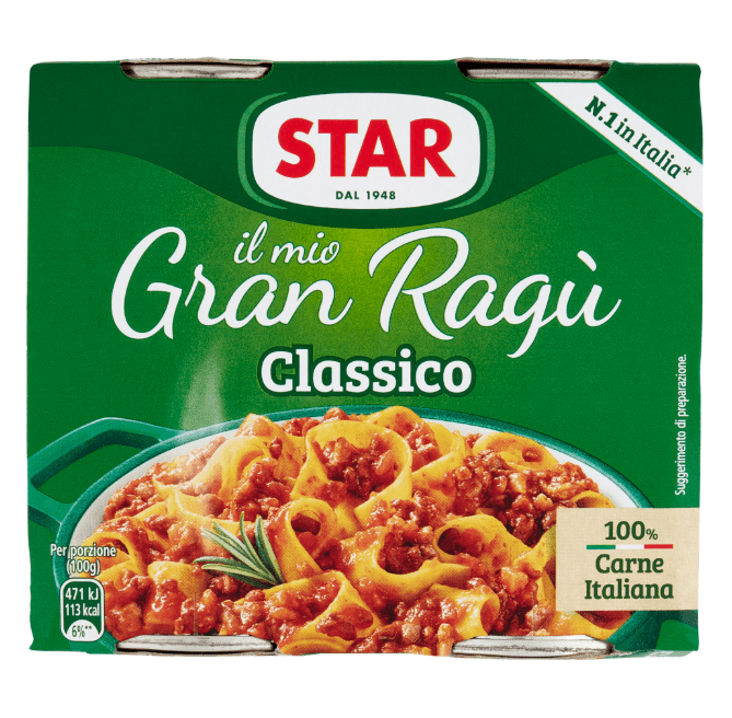 Готов сос с месо Star – два буркана по 180 г с класическа рецепта и апетитен външен вид