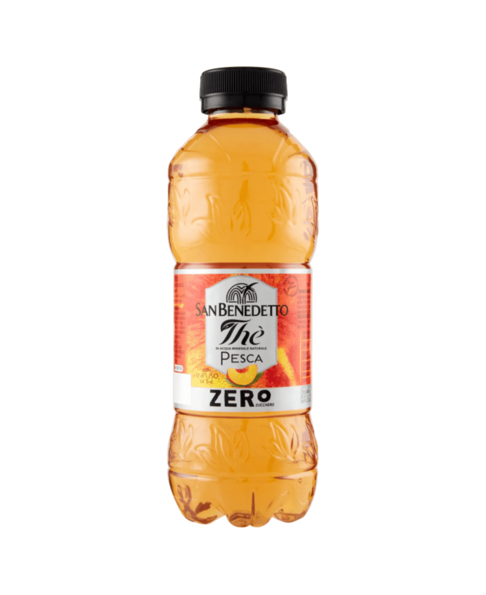 Бутилка 500 мл студен чай San Benedetto праскова без захар