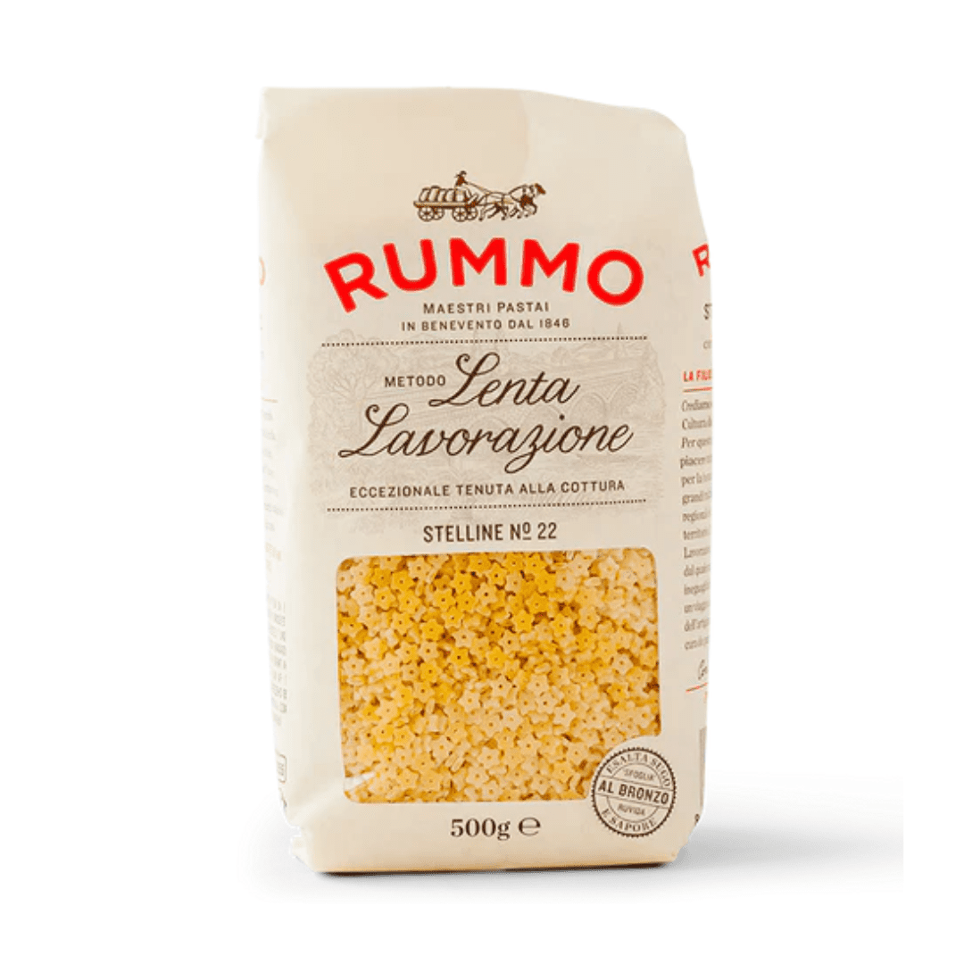 Пакет стелине Rummo №22 500 г – малки звездовидни макарони