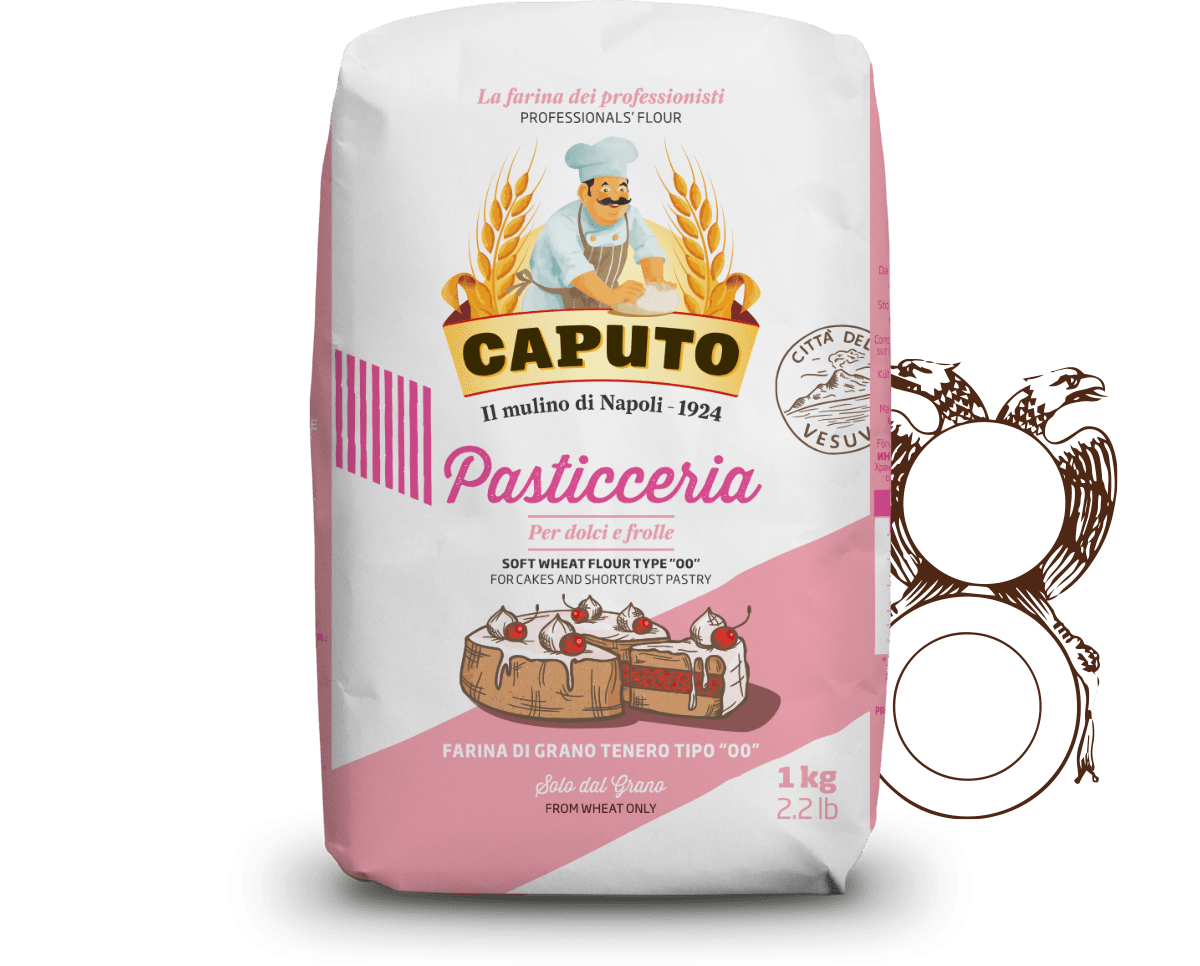 Пакет брашно Caputo за печива и сладки тип "00" 1 кг – за фино и леко тесто