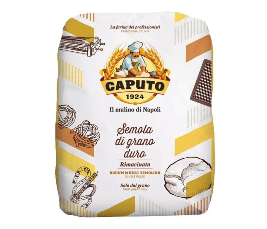 Пакет брашно Семола Caputo 1 кг – фино смляно брашно от твърда пшеница, подходящо за паста и пица