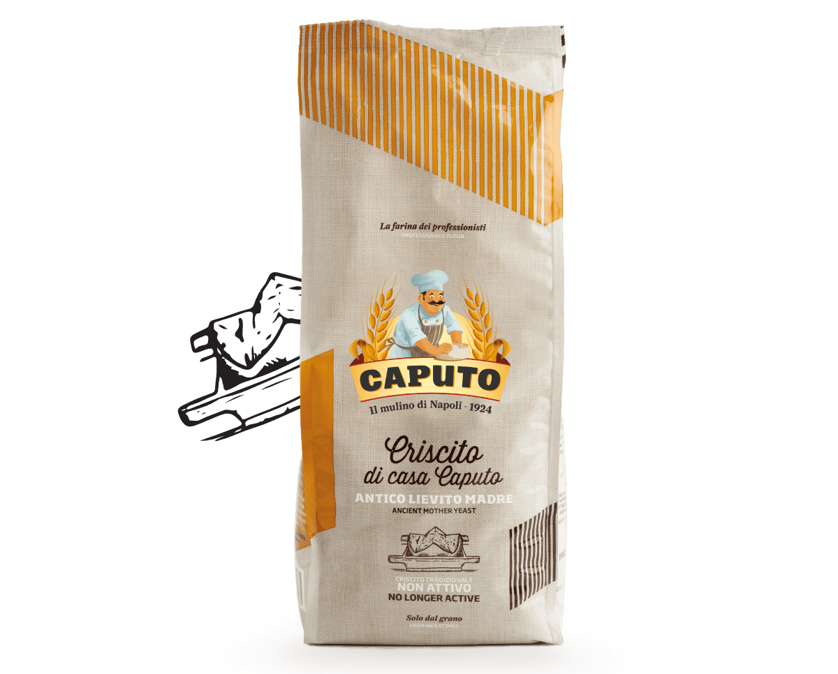 Пакет сух квас Caputo 1 кг – за автентични хлябни изделия