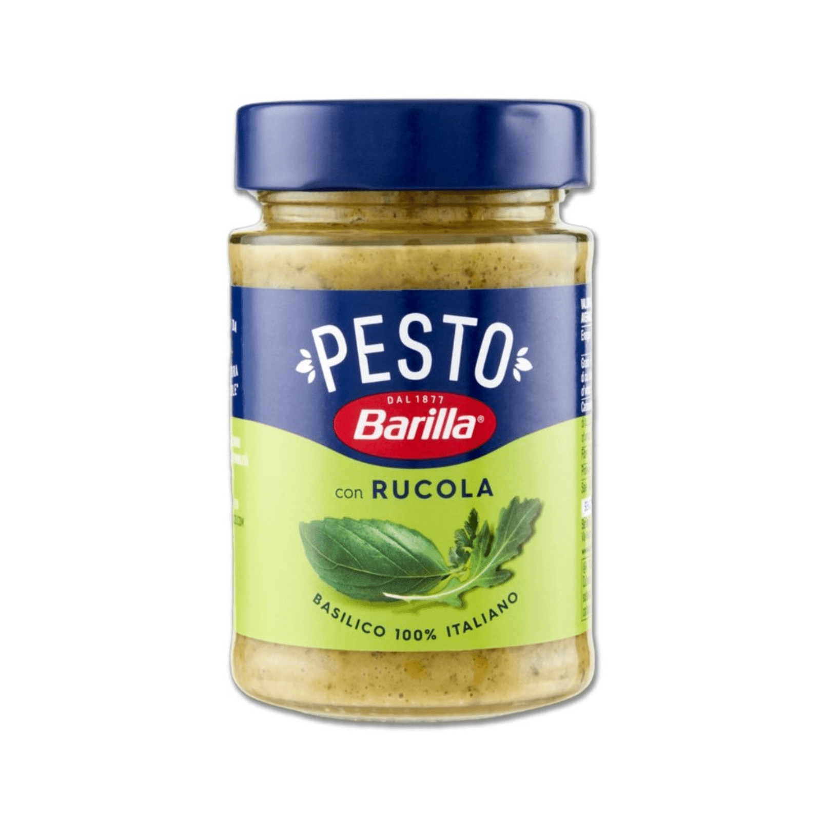 Стъклен буркан с песто Barilla с босилек и рукола 190 г