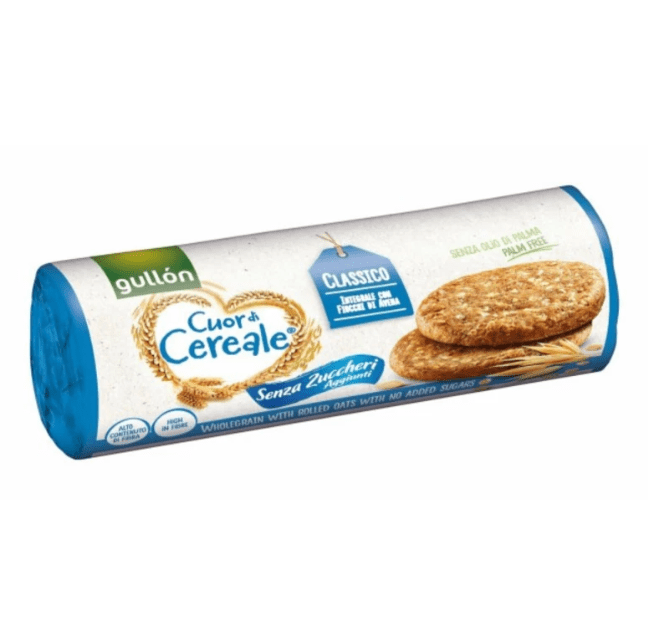 580056 Пълнозърнести бисквити Gullon без захар, опаковка 280 г