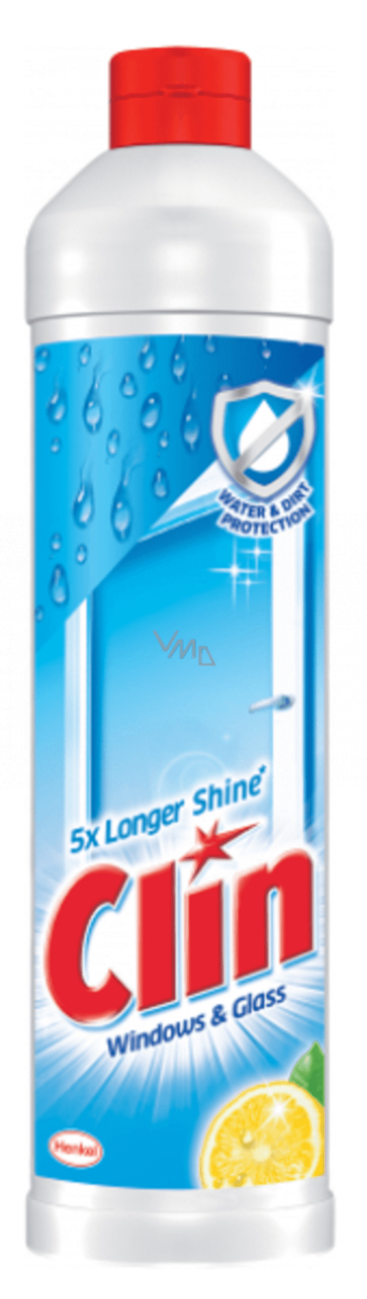 Бутилка препарат Clin пълнител за прозорци и стъкла 500 мл.