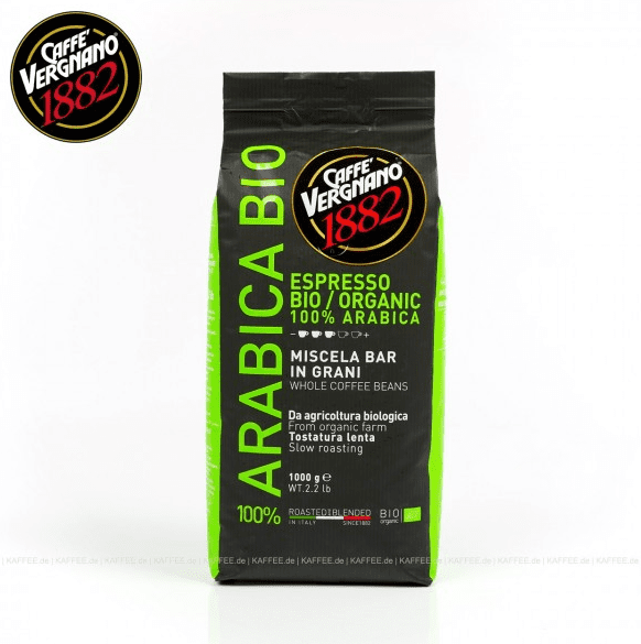 Кафе на Зърна Vergnano Espresso Bio Organic 100% Arabica 1 kg