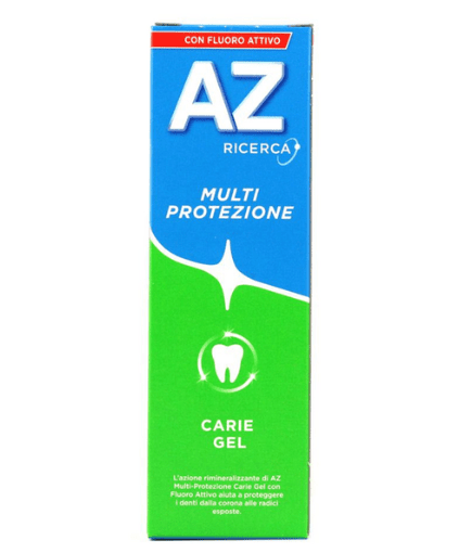 Гелообразна Ментова Паста за Зъби AZ Срещу Кариес 75 мл