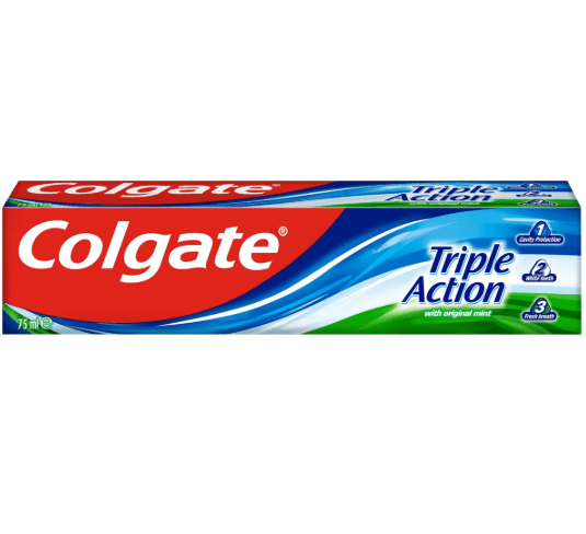 ПАСТА ЗА ЗЪБИ COLGATE TRIPLE ACTION 75 МЛ.