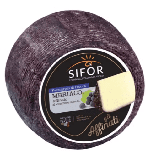 Овче Сирене Sifor Mbriaco Отлежало в Червено Вино Nero D’Avola