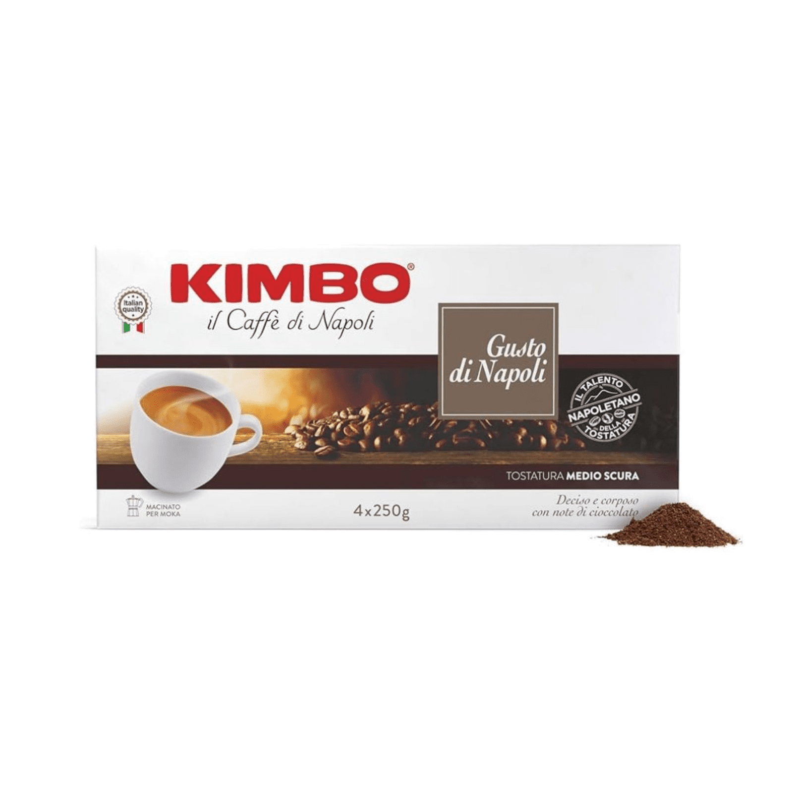 1020.png Опаковки мляно кафе Kimbo Gusto Di Napoli 4x250 г