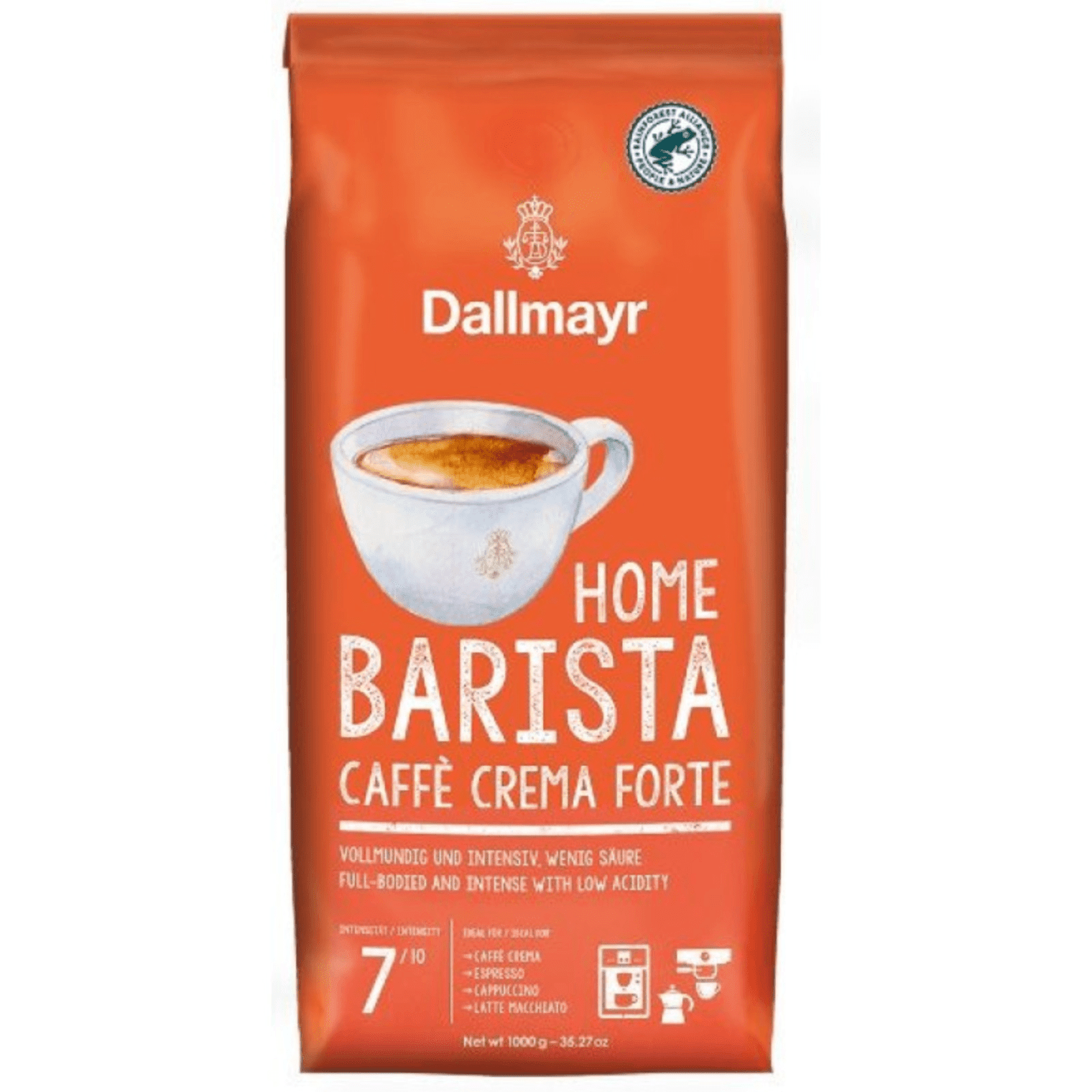 1043.png Опаковка кафе на зърна Dallmayr Home Barista Caffè Crema Forte 1 кг