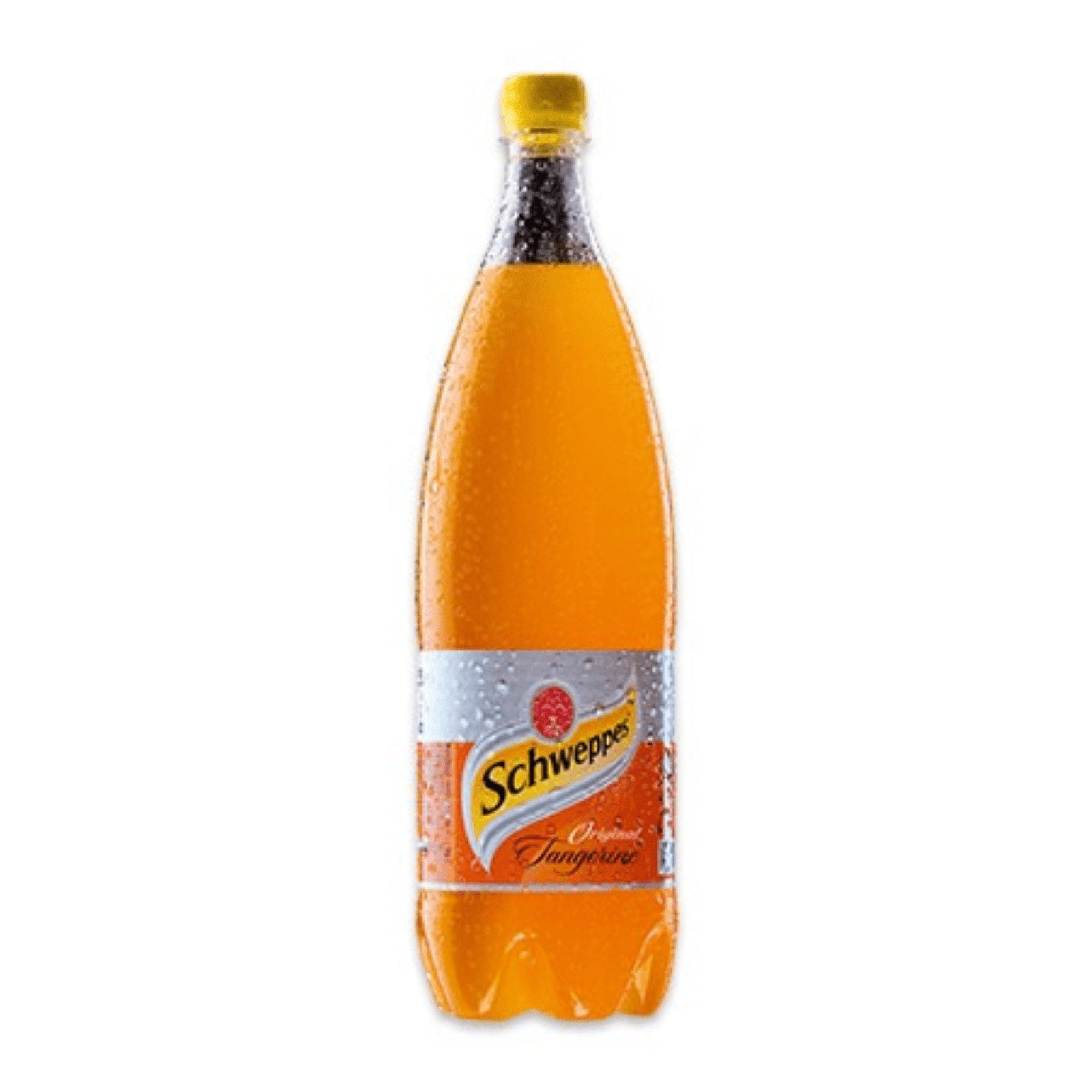 2070.png Пластмасова бутилка Schweppes Мандарина 1,25 л – газирана напитка с аромат на мандарина.