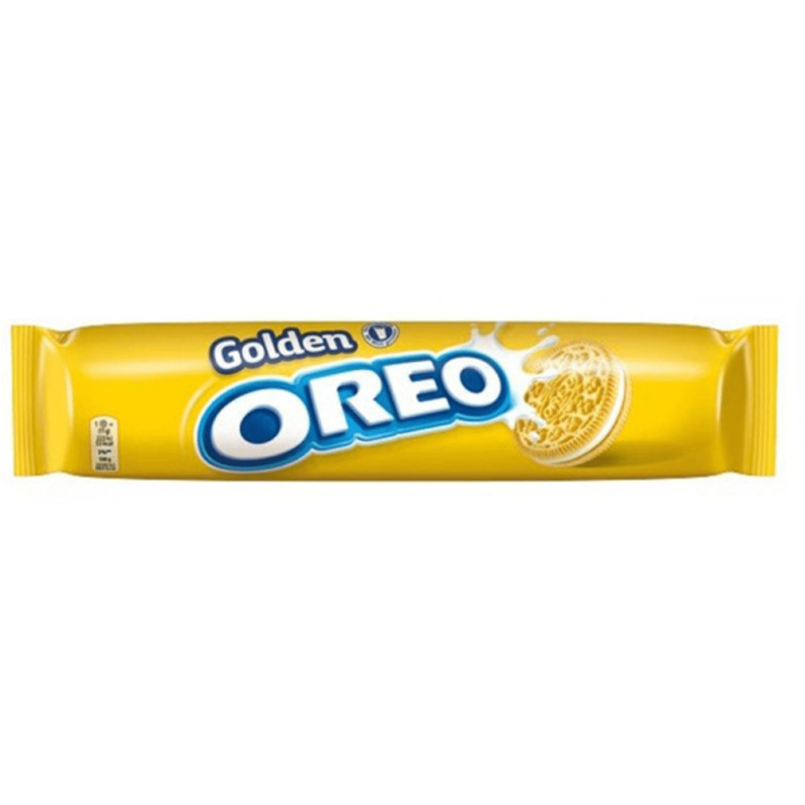 Бисквити Oreo Golden с ванилови бисквити и крем, опаковка 154 г