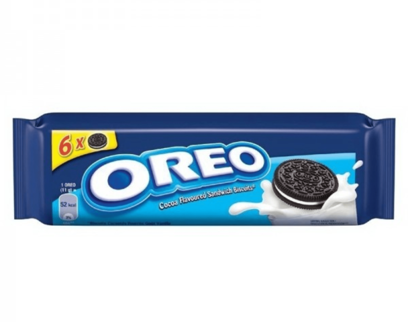 Класически бисквити Oreo с какаови бисквити и ванилов крем, опаковка 66 г