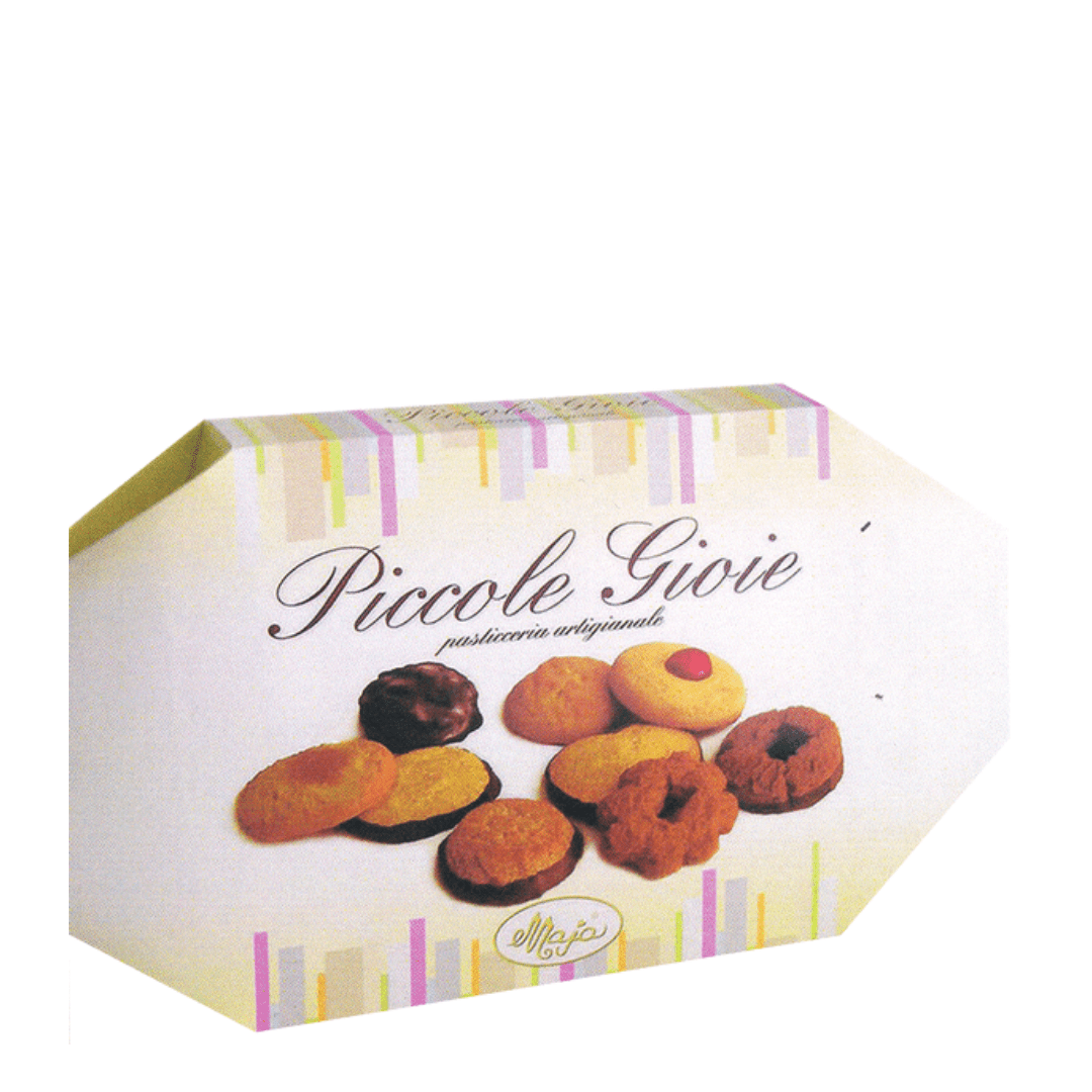 450028.png Кутия с асорти сладки Maja 600 г – разнообразни италиански бисквити за споделяне и наслада.