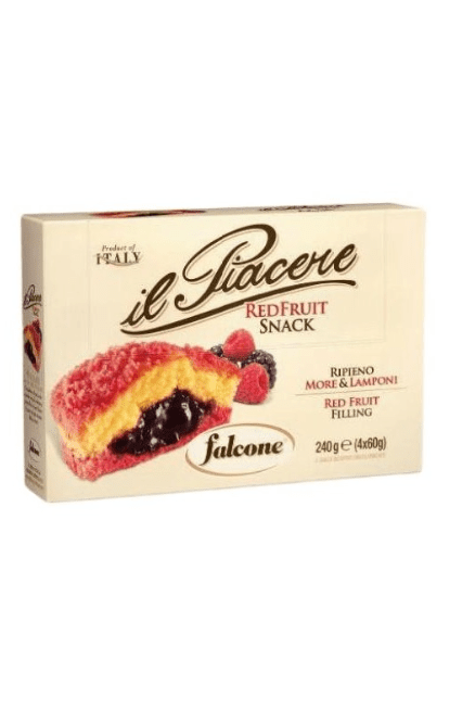 4915.png Опаковка с 4 мъфина Falcone с червени плодове по 60 г.