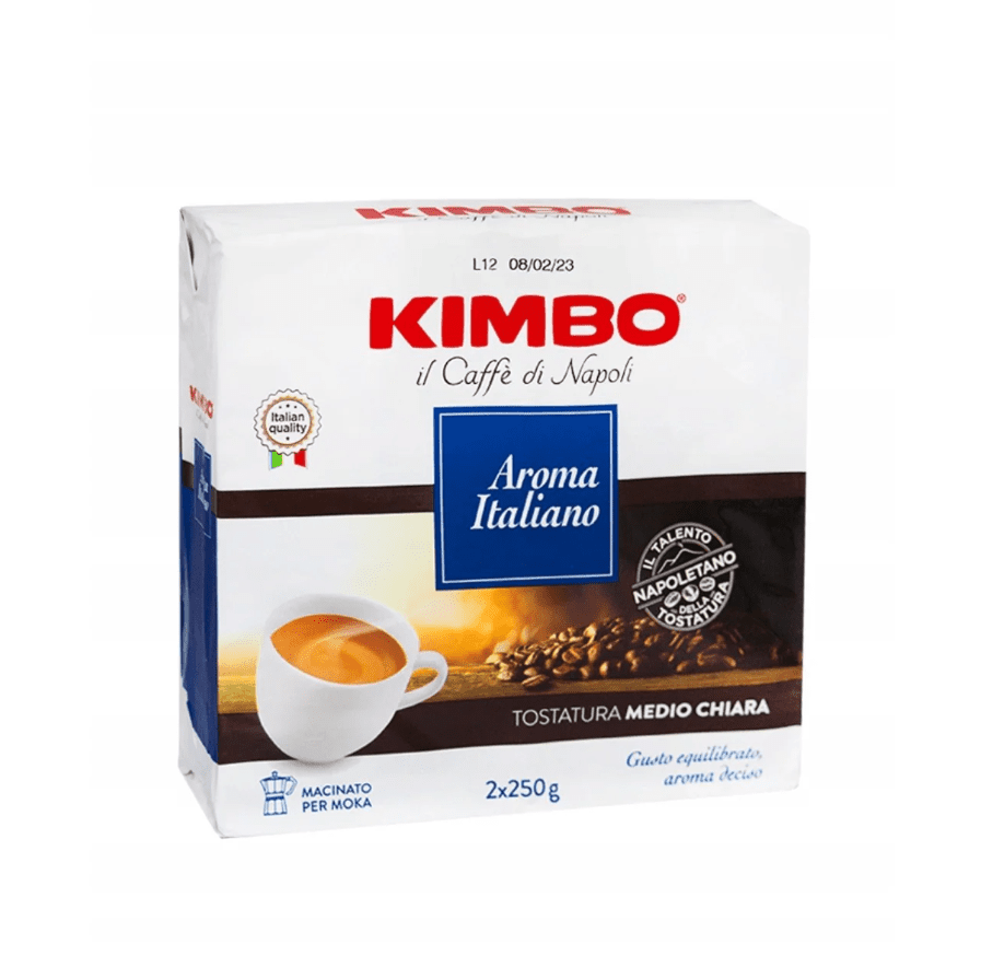 510232.png Мляно кафе Kimbo Aroma Italiano 2x250 г вакуумна опаковка