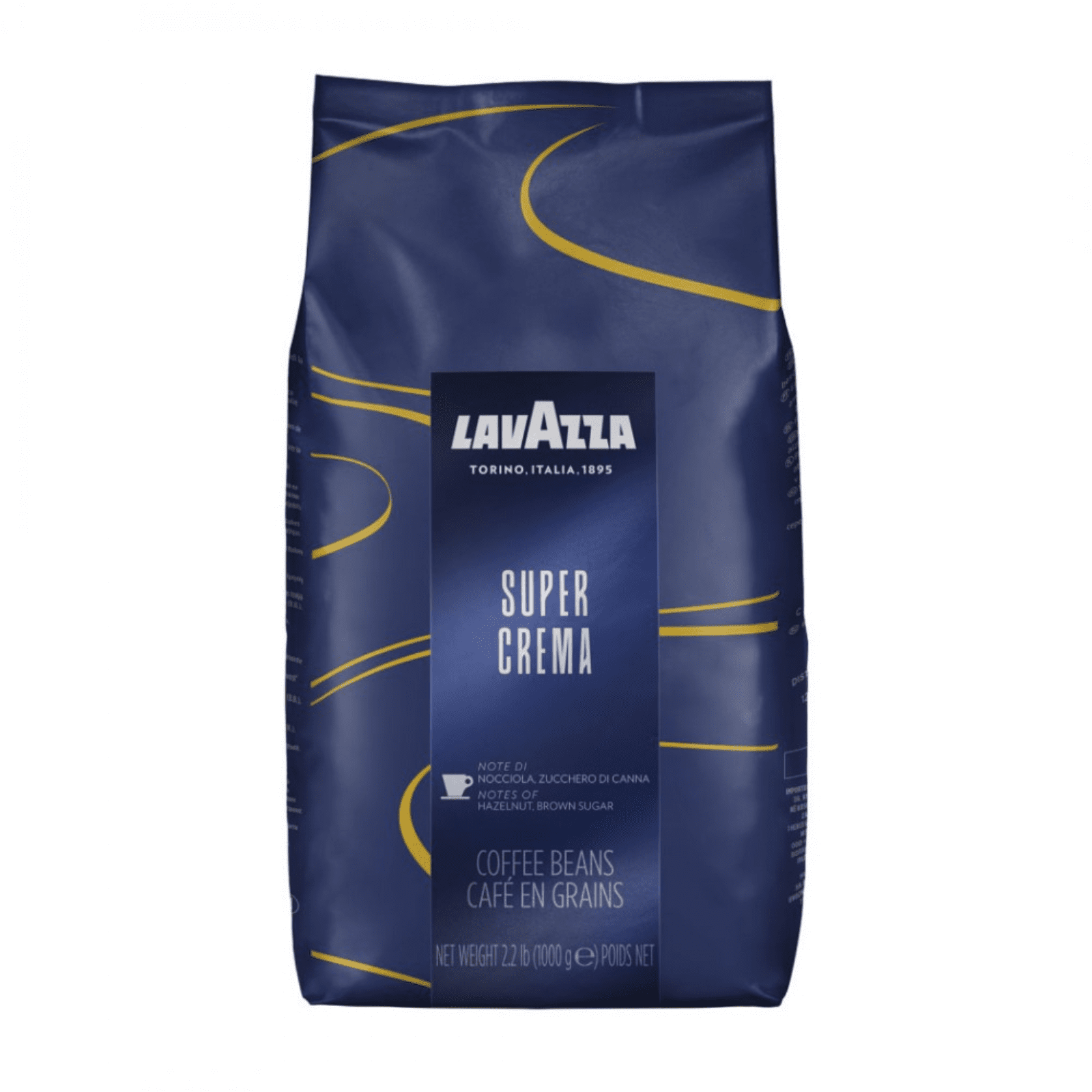 5123.png Опаковка кафе на зърна Lavazza Super Crema 1 кг – мек вкус и фина крема