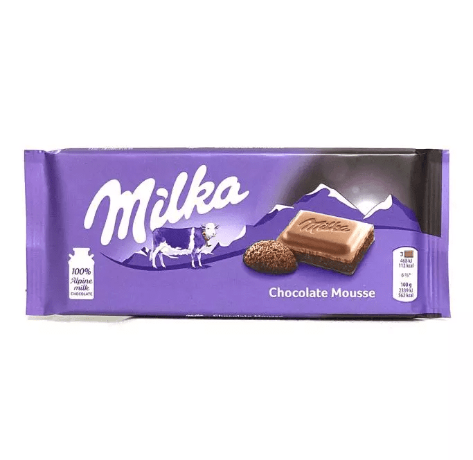 530035.png Milka млечен шоколад с въздушен шоколадов мус пълнеж, 100 г, лилава опаковка