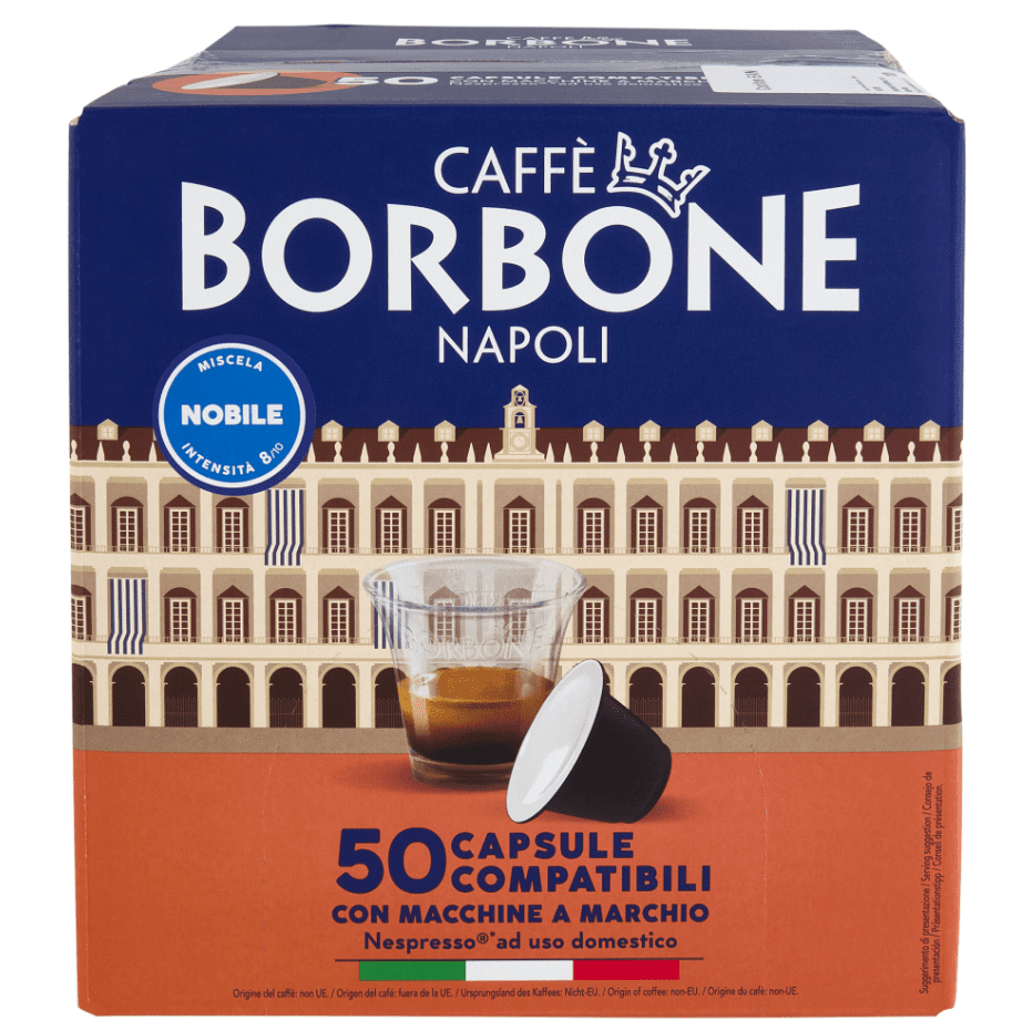 972.png Пакет с 50 капсули Borbone Нобиле, съвместими с Nespresso.