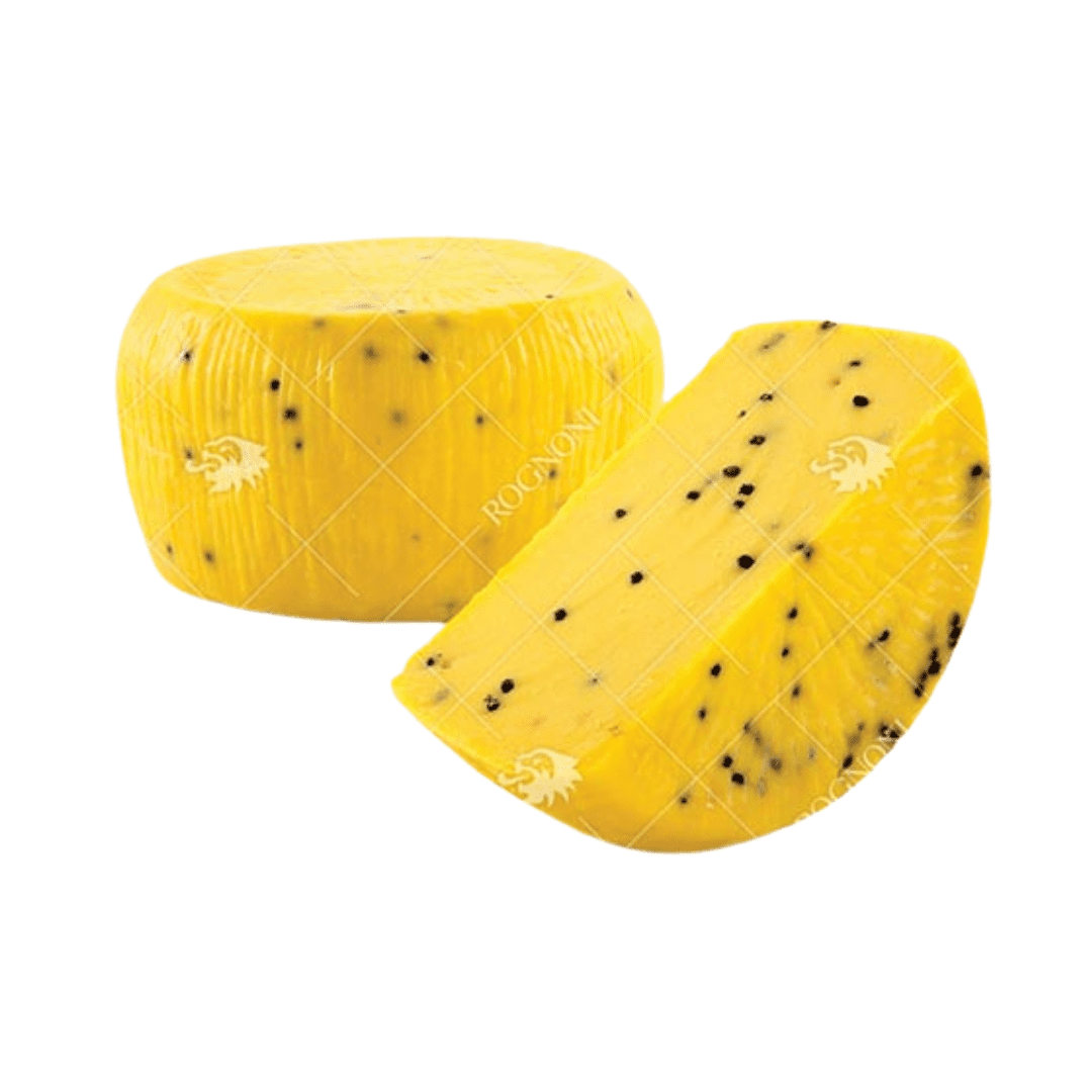 320049.png Пита овче сирене Rognoni Pecorino Primosale с шафран и черен пипер, с кремообразна текстура и ароматни жилки