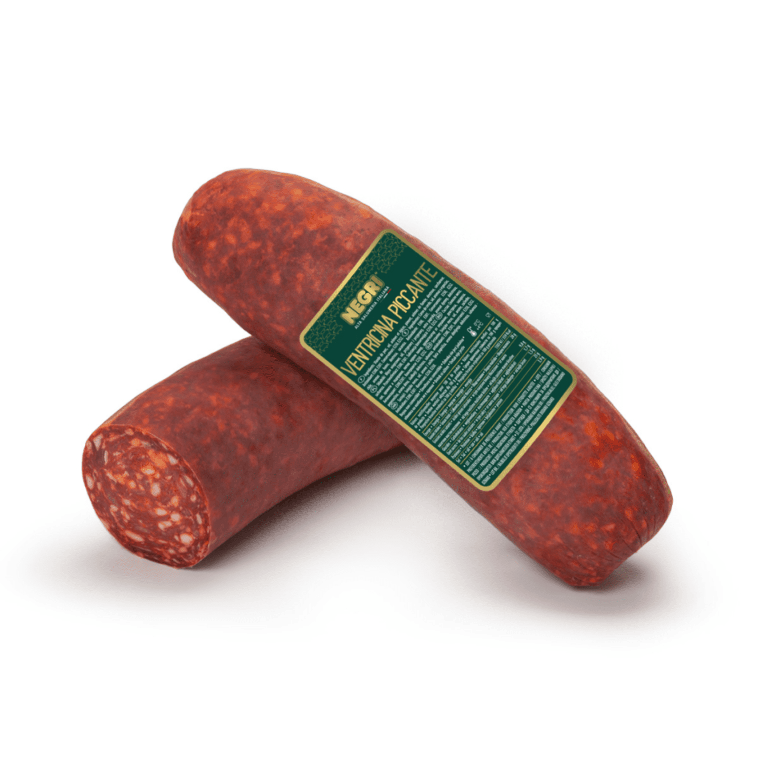 NEGRI Салам Вентричина Пиканте – пикантен италиански салам с автентичен вкус и текстура.