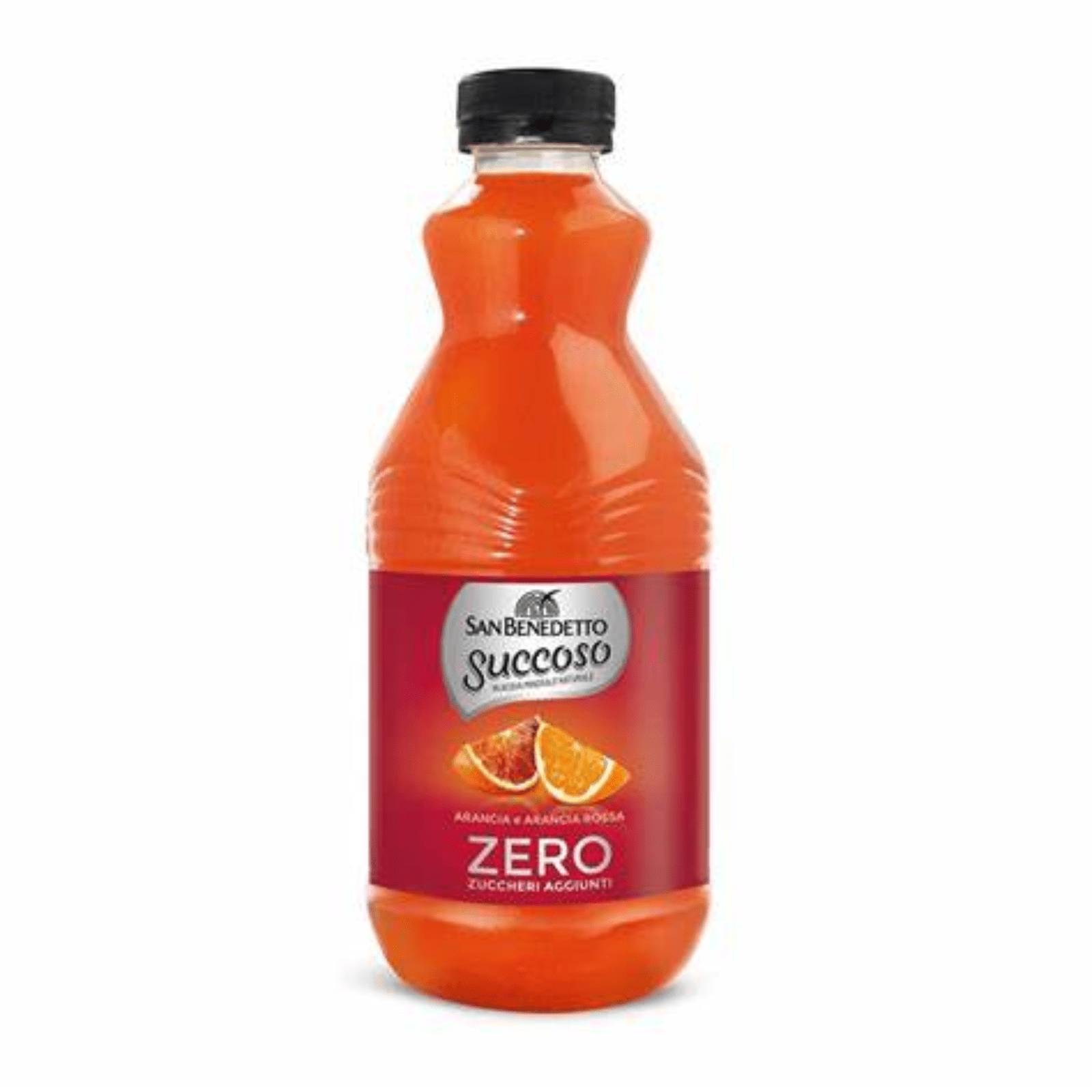 Бутилка Сок Червен Портокал San Benedetto 0.9 литра Без Захар