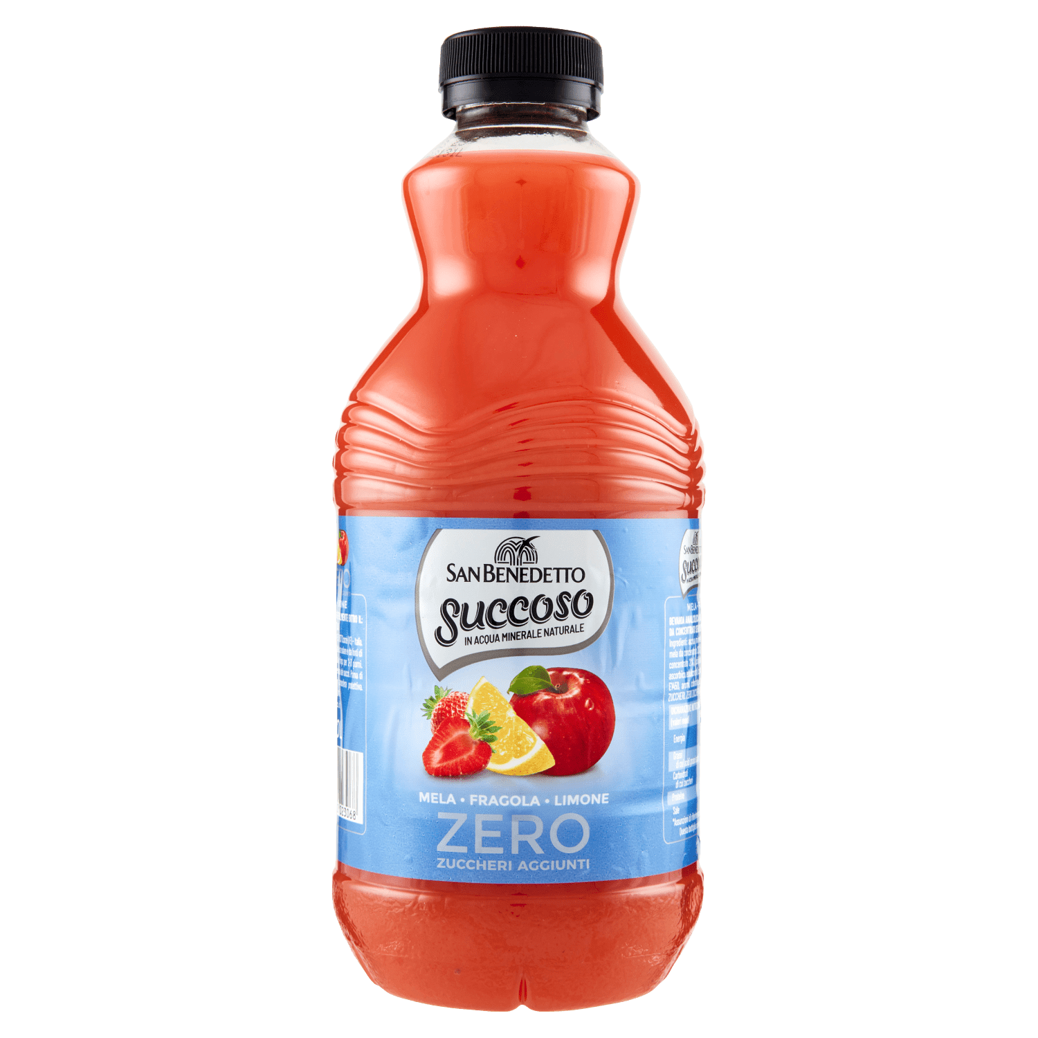 610211.png Бутилка 900 мл сок San Benedetto ябълка, ягода и лимон без захар
