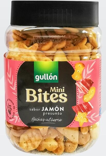Крекери с Вкус на Испанска Шунка – Хамон Gullón Mini Bites 250 г
